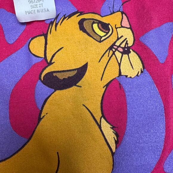 Vintage rare Disney 90’s lion king toddler girls dress - Picture 6 of 12